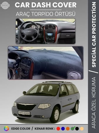 CHRYSLER GRAND VOYAGER (2002-2006) Torpido Örtüsü Ön Göğüs Koruma Torpido Koruma Tam Uyum  2311