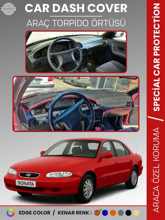 HYUNDAİ SONATA (1993-1998) Torpido Örtüsü Ön Göğüs Koruma Torpido Koruma Tam Uyum Çatlamayı Önler  2241