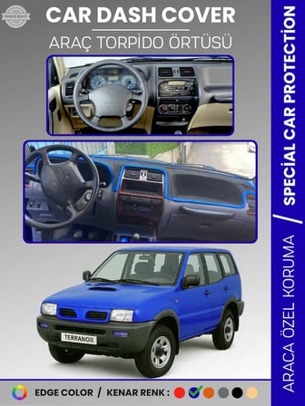 NISSAN TERRANO 2 R20 (1993-2006) Torpido Örtüsü Panel Koruma Tam Uyum UV Koruma Kaymaz Kolay Montaj 6629