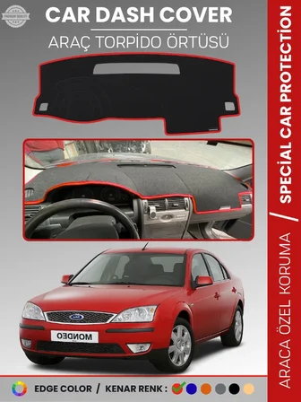 FORD MONDEO (2007-2014) Torpido Örtüsü Ön Göğüs Torpido Koruma Tam Uyum Kaymaz Kolay Montaj 7392