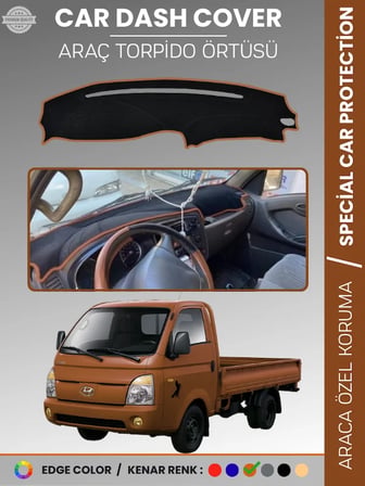 HYUNDAİ H100 PORTER (2004-2019) Torpido Örtüsü Torpido Koruma Tam Uyum Çatlamayı Önler Kolay Montaj 4764