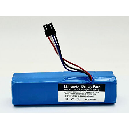 Xiaomi Mop 1c 2in1 STYTJ01ZHM 5200 Mah Robot Süpürge Yanmaz Batarya – 14.4V Li-ion Güç Kaynağı | Geniş Alanlarda Etkili Temizlik!