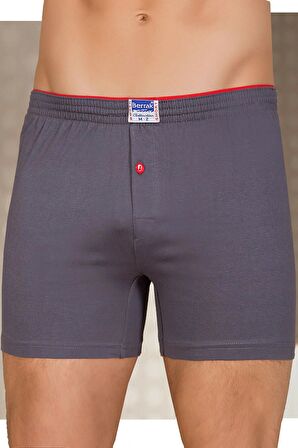 Berrak 3 Adet Füme Renk Havlu Bel Boxer