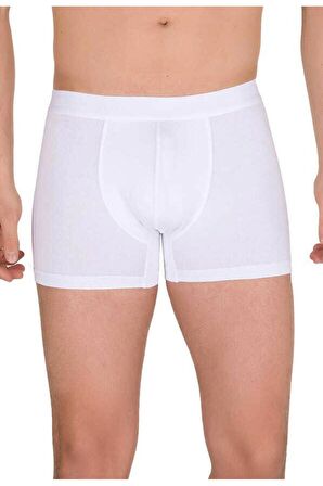 Berrak 2 Adet Beyaz Renk Modal Boxer