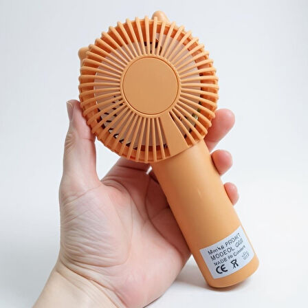 Summer USB Şarjlı El Fanı I Taşınabilir Mini Fan I Yaz Serinleticisi I Vantilatör I Telefon Stantlı
