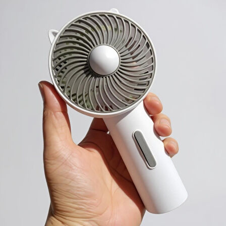 Summer USB Şarjlı El Fanı I Mini Taşınabilir Fan I Yaz Serinleticisi I Vantilatör I Telefon Standlıi