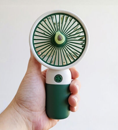 Avec USB Şarjlı El Fanı I Mini Taşınabilir Fan I Yaz Serinleticisi I Vantilatör I Telefon Standlıı