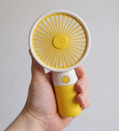 Avec USB Şarjlı El Fanı I Mini Taşınabilir Fan I Yaz Serinleticisi I Vantilatör I Telefon Standlııı