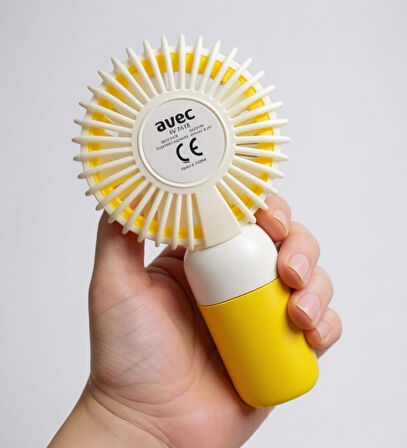Avec USB Şarjlı El Fanı I Mini Taşınabilir Fan I Yaz Serinleticisi I Vantilatör I Telefon Standlııı