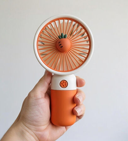 Avec USB Şarjlı El Fanı I Mini Taşınabilir Fan I Yaz Serinleticisi I Vantilatör I Telefon Standlıi