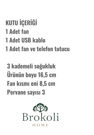 Mini Fan USB Şarjlı Mini El Fanı Taşınabilir Vantilatör 3 Kademeli Sessiz Fan Telefon Tutucu Kahvere