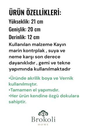 El Yapımı Ahşap Kuş Yuvası Dekoratif Kuş Evi Bahçe Balkon Dekorasyon Kayın Ağacı Vernikli Gri Ev