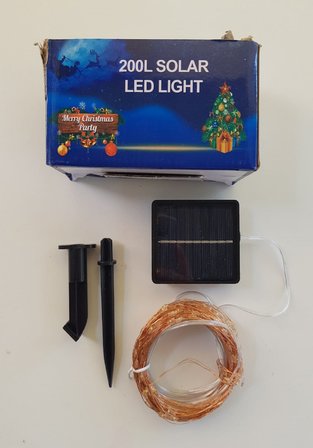  Güneş Enerjili 20 Metre Peri Led Işık 200 Led 8 Mod Dış Mekan Ağaç Balkon Solar Bahçe Aydınlatma