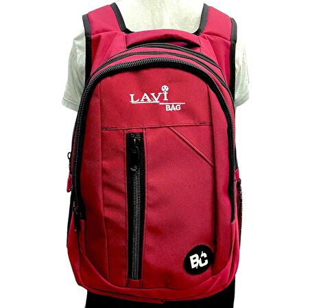 Lavi bag bordo lüks sırt çantası