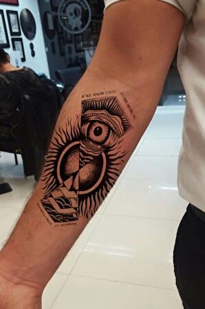 Geçici Göz Dövme Tattoo