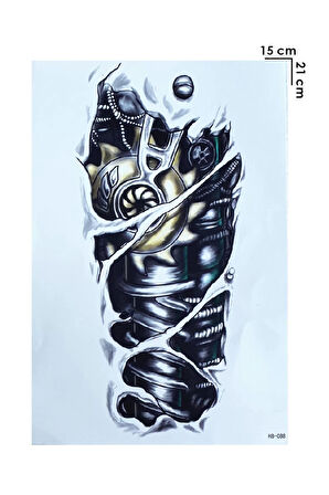 Geçici Makine Dövme Tattoo