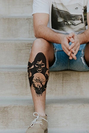 Geçici Azrail Dövme Tattoo