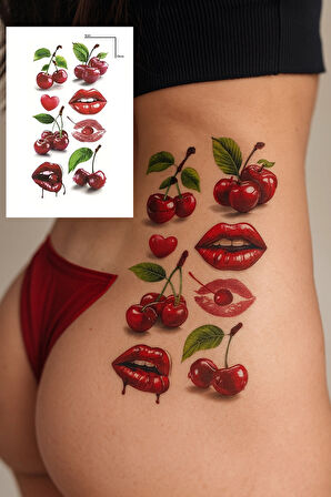 Geçici Karışık Model Dövme Tattoo
