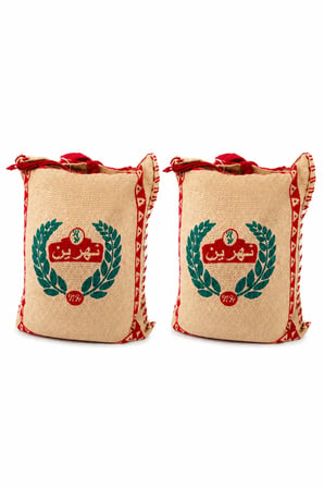 2'li Set 2 x 4.5 kg Hindistan Orijinal Class Grade A 1121 Uzun Tane Kumaş Çuval