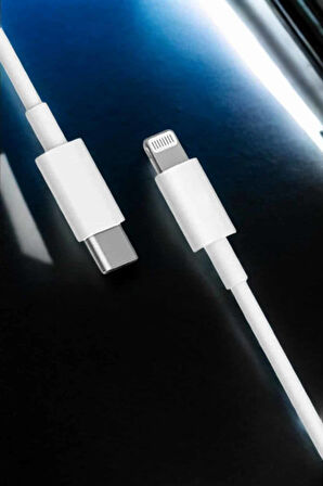 Iphone Uyumlu İOS Uyumlu Lightning Hızlı Şarj Tye C Lightning Şarj Kablosu