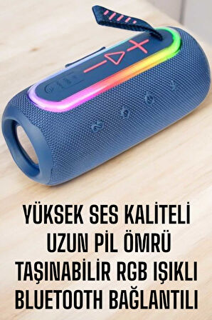 Kablosuz Bluetooth Hoparlör Uzun Pil Ömrü Taşınabilir