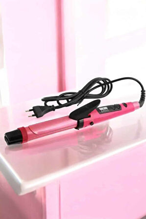 Saç Düzleştirici Ve Maşa İkili Saç Şekillendirici