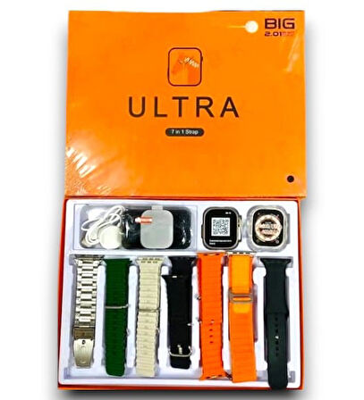 Watch 8 Ultra 7 Kordonlu Akıllı Saat
