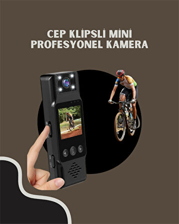 WiFi Özellikli Taşınabilir Kamera – 1.3” TFT Ekran, 3MP Fotoğraf, 128GB Kart Desteği