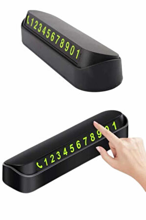 Araç Park Numaratörü Tüm Araçlara Uyumlu Araba Numaralık