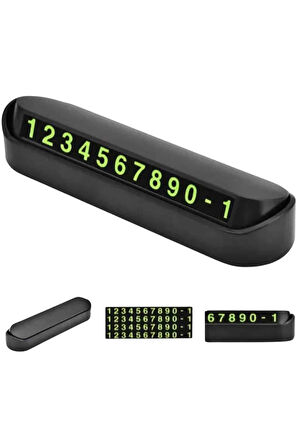 Tüm Araçlara Uyumlu Araç Içi Park Numaratör Oto Araç Numaratör