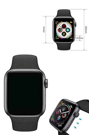 Arama Cevaplayabilen Akıllı Saat Bluetooth Bağlantılı Sosyal Medya Girişli