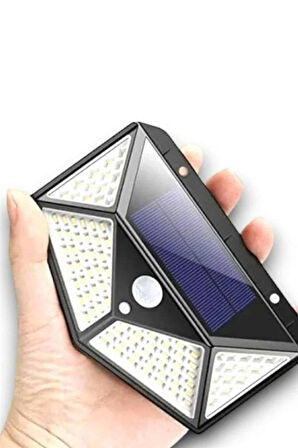 SENSÖRLÜ GÜNEŞ ENERJİLİ DUVAR LAMBASI