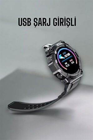 Bluetooth 5.0 Destekli Çok Fonksiyonlu Yeni Nesil Akıllı Saat