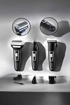 Kulak Ve Burun Tıraşına Uygun Profesyonel Tıraş Makinesi