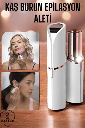 Yüksek Performanslı, Hassas Ciltler İçin Tasarlanmış Yüz Kaş Epilatörü