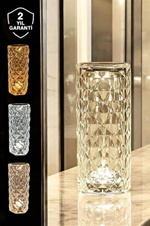 Dokunmatik Kristal Gece Lambası Hediyelik