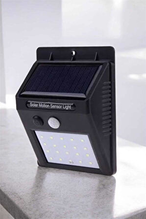 Solar Güneş Enerji Panelli Sensörlü Lamba Enerji Tasarruflu