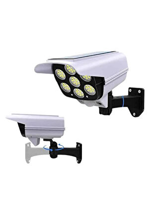 Kamera Görünümlü Led Lamba Dönebilen Bahçe Aydınlatması Duvar Lambası