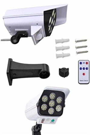 Bahçe Aydınlatması Hareket Sensörlü Led Aydınlatma Kamera Görünümlü