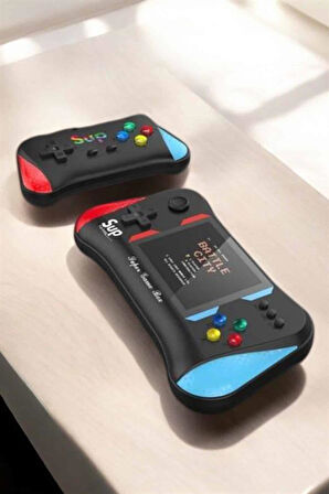 Retro 500 Oyunlu Nostaljik Oyunlu El Atari Gamebox Oyun Konsolu Çift Destekli