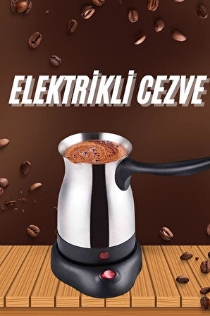 Elektrikli Türk Kahvesi Makinesi Elektrikli Cevze Telveli