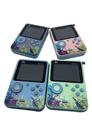 Game Box Oyun Konsolu 500 Retro Oyunlu Mini Taşınabilir 3 İnç