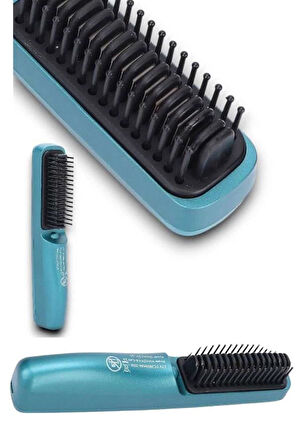 Şarjlı Saç Düzleştirici Tarak İyon Özellikli Sıkı Dişli Elektriklenme Karşıtı
