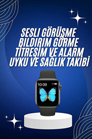 Arama Cevaplayabilen Akıllı Saat Bluetooth Bağlantılı Sosyal Medya Girişli