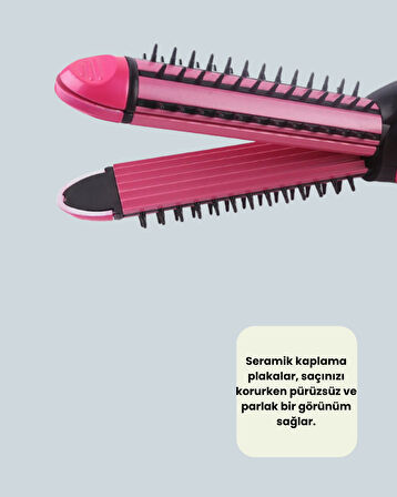 Seramik Kaplama Saç Şekillendirici | Dalga ve Düzleştirme