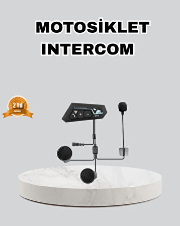 Motosiklet Kaskı İçin Bluetooth Kulaklık – Kablosuz, Mikrofonlu, Gürültü Azaltmalı BT22