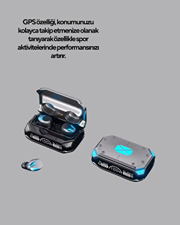 Bluetooth 5.3 Kablosuz Oyun ve Müzik Kulaklığı – Hızlı Eşleşme, Düşük Gecikme, Net Ses Deneyimi