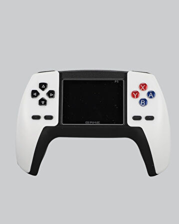 520 Klasik Oyunlu P5™ ControllerView Retro Konsol – Şarjlı, AV Giriş Destekli, Ergonomik Tasarım