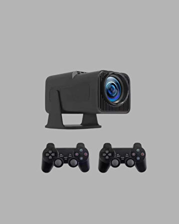 Android Projeksiyon Game Box – 1280x720p HD Çözünürlük, Bluetooth,HDMI ve USB Girişli