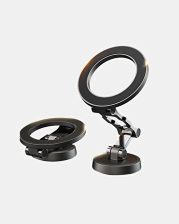 Manyetik Katlanabilir Araç Telefon Tutucu – MagSafe Uyumlu, 360° Ayarlanabilir, Güçlü Mıknatıs